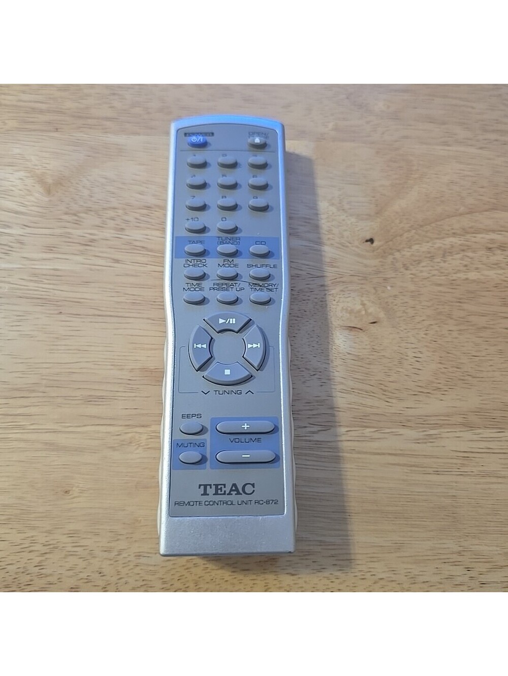 TEAC RC-872 CD Audio System Remote Control for 01-EX-M1, EX-M3, EX-M10 Original
